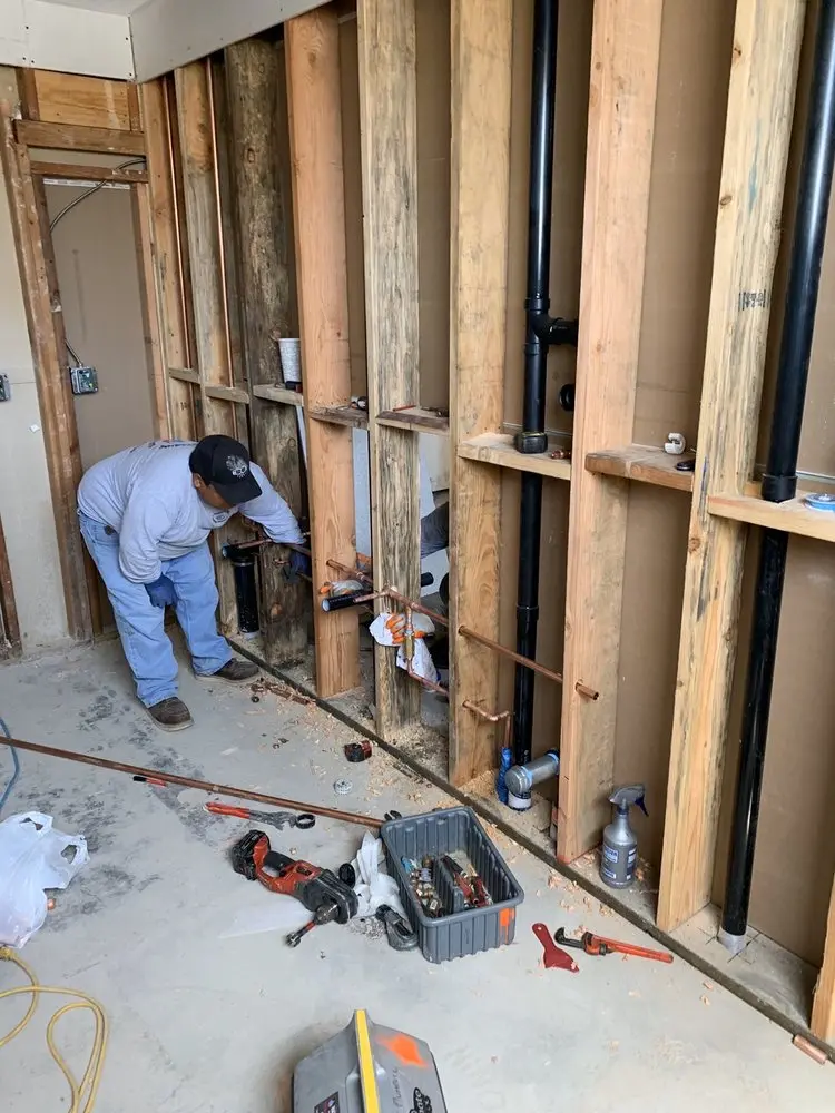 Commercial rough-in plumbing for Gas Line Repair in Osborn Parkway